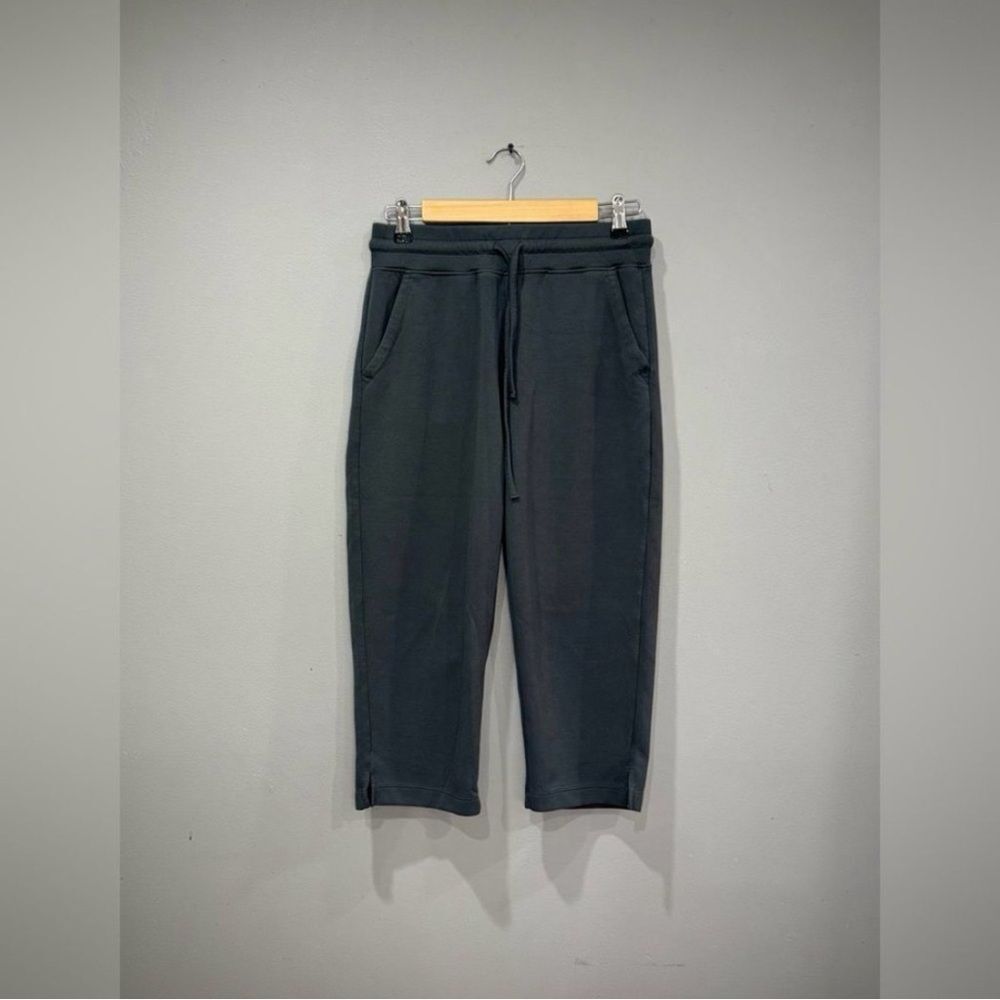 SALE! Gray 32 Degrees Drawstring Cropped Pants Size S EUC